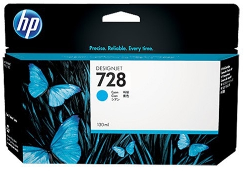 Cartus Cyan Nr.728 F9J67A 130Ml Original Hp Designjet T730