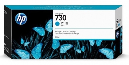 Cartus Cyan Nr.730 P2V68A 300Ml Original Hp Designjet T1700