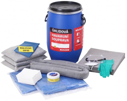 Kit de urgenta HSB 60 EuSORB, universal, 45 l, placa de canalizare