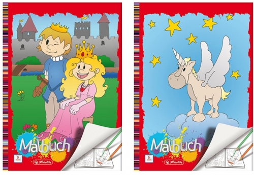 Carte de colorat A4 24 file Herlitz