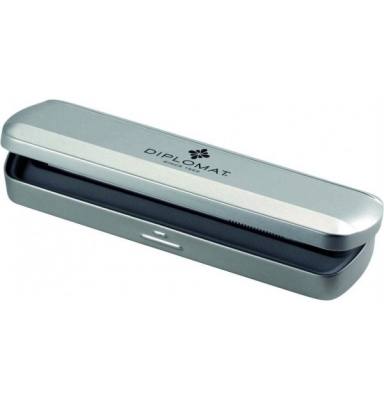 Stilou de lux stainless steel gold, Diplomat Traveller