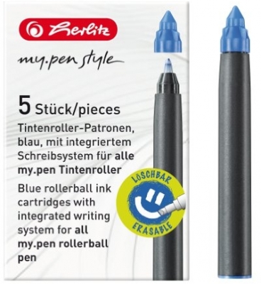 Rezerve roller My.pen albastre 5 buc/set Herlitz