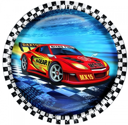 Farfurie carton Super Race Herlitz