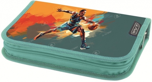Penar echipat 34 piese, 2 clape, Basketball, Herlitz