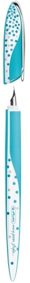Stilou My.pen Style caligrafie+3 penite, 0.9/1.4/1.9 mm, Frozen Glam blister Herlitz