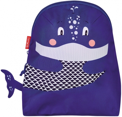 Rucsac pentru gradinita Animal, motiv Whale, Herlitz 