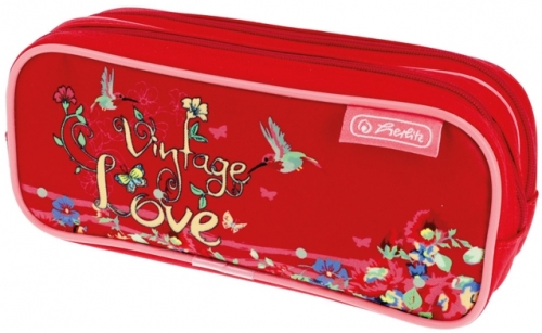 Penar tip etui dublu, diverse modele, fete, Herlitz 