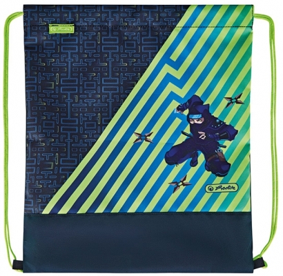 Ghiozdan echipat Loop Plus, Funky Ninja, Herlitz
