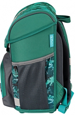 Ghiozdan neechipat Loop, Green Rex, Herlitz