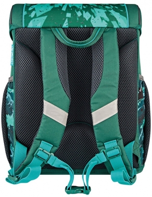 Ghiozdan neechipat Loop, Green Rex, Herlitz