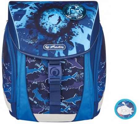 Ghiozdan echipat Filolight Plus, Deep Sea, Herlitz