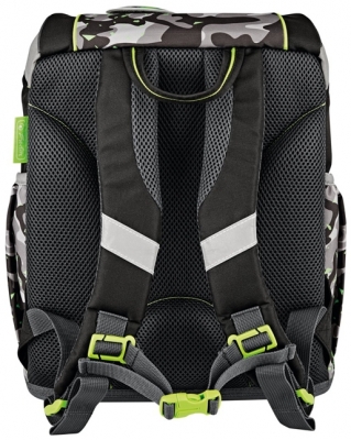 Ghiozdan neechipat Ultralight, Camo Dragon, Herlitz