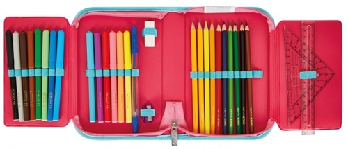 Penar echipat, 31 piese, cu 2 clape, Ballet Love, Herlitz