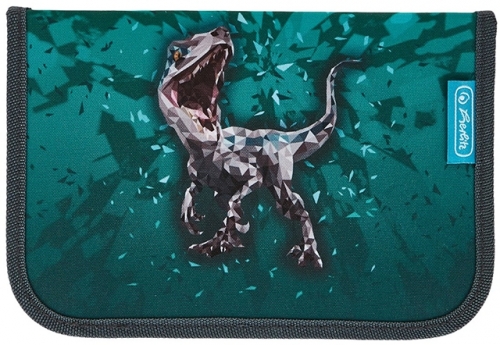 Penar echipat, 31 piese, cu 2 clape, Green Rex, Herlitz