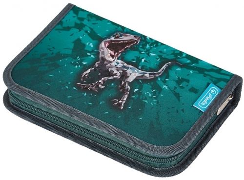 Penar echipat, 31 piese, cu 2 clape, Green Rex, Herlitz