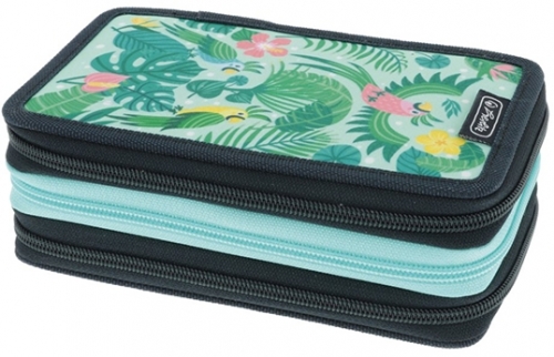 Penar echipat, 31 piese, 3 fermoare, Sweet Jungle, Herlitz