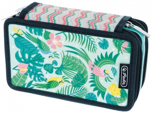 Penar echipat, 31 piese, 3 fermoare, Sweet Jungle, Herlitz