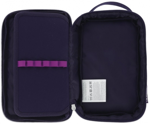 Penar tip etui 2 go, Camo, violet, Herlitz