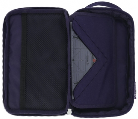 Penar tip etui 2 go, Camo, violet, Herlitz