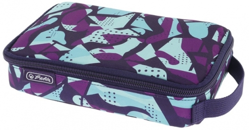 Penar tip etui 2 go, Camo, violet, Herlitz