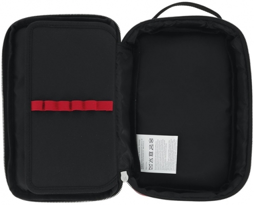 Penar tip etui 2 Go, Graffiti,  rosu/negru, Herlitz