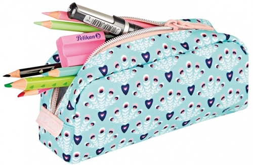 Penar tip etui, 1 compartiment, Fancy Peacock, Herlitz