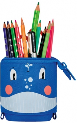 Penar tip suport instrumente de scris, 2 in 1, Whale, Herlitz