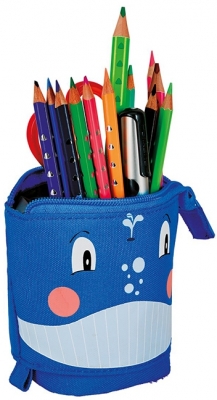 Penar tip suport instrumente de scris, 2 in 1, Whale, Herlitz