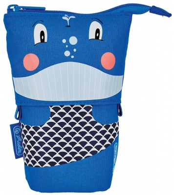 Penar tip suport instrumente de scris, 2 in 1, Whale, Herlitz