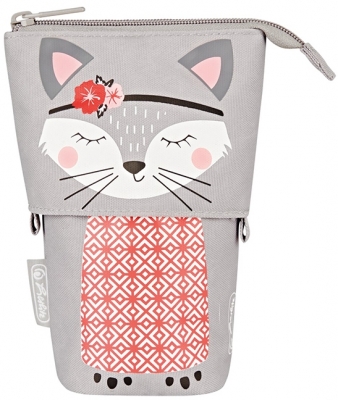 Penar tip suport instrumente de scris, 2 In 1, Kitty, Herlitz