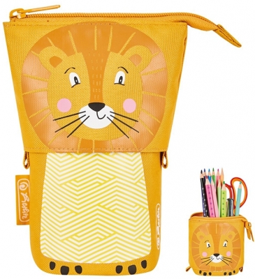 Penar tip suport instrumente de scris, 2 in 1, Lion, Herlitz