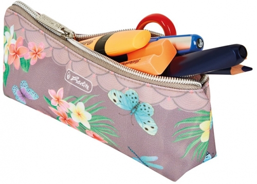 Penar tip etui, 1 compartiment, Ladylike Butterflies, Herlitz