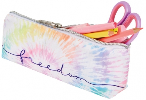 Penar tip etui din tesatura Twill, 1 compartiment, New Batik Freedom, Herlitz
