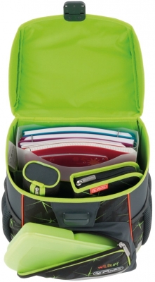 Ghiozdan Herlitz echipat Loop Plus, motiv Wild Life