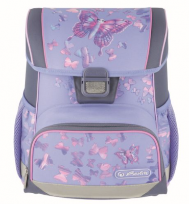 Ghiozdan Herlitz neechipat Loop, motiv Butterfly Paradise