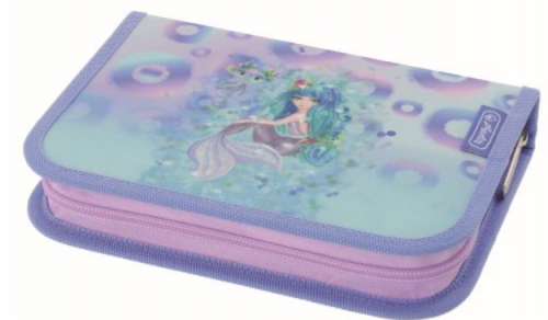 Penar echipat 31 piese, 2 clape, Herlitz, motiv Mystic Mermaid