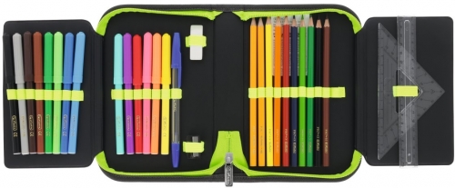 Penar echipat 31 piese, 2 clape, Herlitz, motiv Wild Life