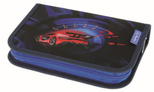 Penar echipat 31 piese, 2 clape, Herlitz, motiv High Speed