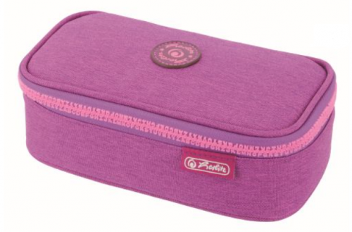 Penar tip etui beatBox ABC, Herlitz, culoare mov / roz