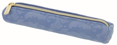 Penar tip etui rotund mini Bright Animal, culoare albastru, Herlitz