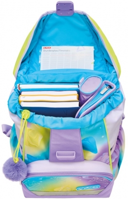Ghiozdan echipat UltraLight XL Plus, Little Monster, Herlitz