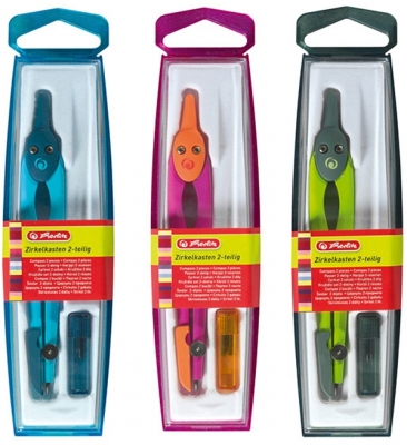 Compas plastic, diverse modele, Herlitz