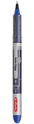 Roller Liquid Ink Diggy, mina 0.5 mm, albastru, 24 bucati/cutie, Herlitz