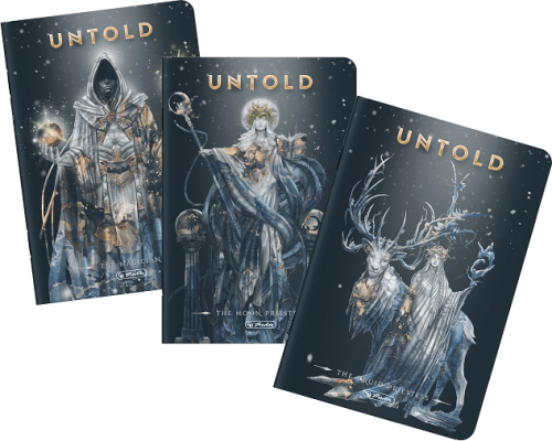 Caiet Herlitz  A4, 80 file, dictando, reason The Magic of Untold, diverse modele