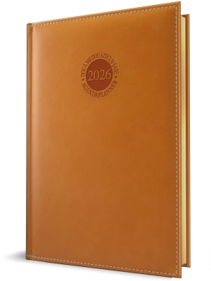 Agenda Herlitz datata 2026, A5, 352 pagini, Premium DeLuxe Amsterdam, maro