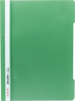 Dosar sina A4 PP, perforat verde pal, Herlitz