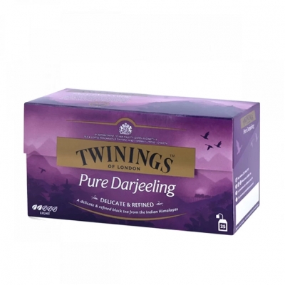 Ceai negru, Pure Darjeeling, 25 plicuri x 2 gr Twinings 