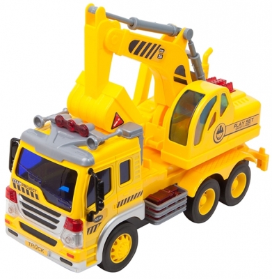 Joc interactic Excavatorul de plastilina Plastelino
