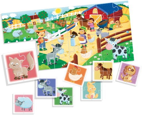 8+1 Primul Meu Puzzle Ferma Headu