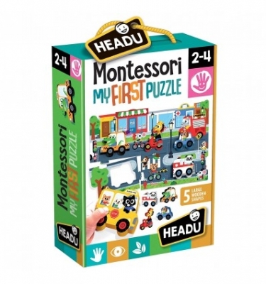 Montessori Primul Meu Puzzle - Oras Headu